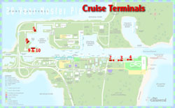 Cruise Terminal Map